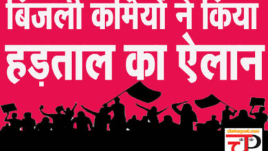 Hadatal बिजली कर्मियों की हड़ताल: 2 जुलाई को प्रदर्शन, 9 को एक दिवसीय सांकेतिक हड़ताल