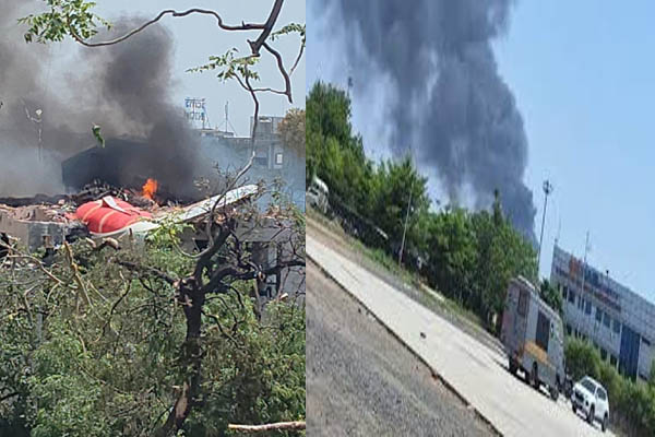 Plane accident अहमदाबाद से लंदन की उड़ान भरते ही गिरा विमान, पूर्व CM समेत 242 यात्री थे सवार, देखिए विमान का वीडियो