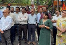 AIPEF बिजली कर्मियों का मोरल समर्थन: डंगनिया से DSPM और ABVTPS मड़वा तक प्रदर्शन