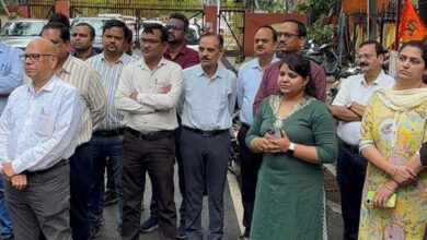 AIPEF बिजली कर्मियों का मोरल समर्थन: डंगनिया से DSPM और ABVTPS मड़वा तक प्रदर्शन