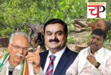Adani  अडानी को लेकर लग रहे आरोपों BJP का पलटवार: दस्‍तावेज दिखते हुए बोले वन मंत्री कश्‍यप