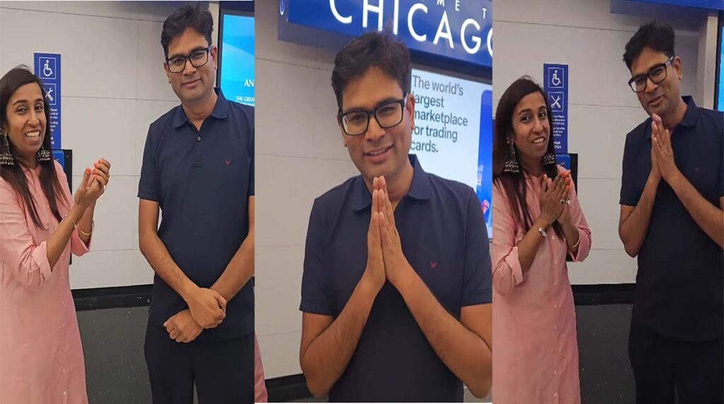 America शिकागो पहुंचे मंत्री चौधरी: NACHA की दिपाली से बातचीत में NRI को दिया बड़ा संदेश