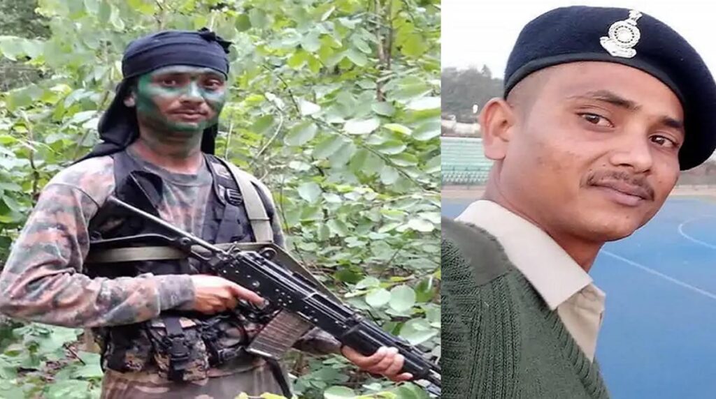 IED छत्‍तीसगढ़ में बड़ी वारदता: एक जवान बलिदान, 4 माह की गर्भवती पत्‍नी ने दी विदाई, तीन घायल