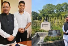 Sai Foreign Trip टोक्‍यो में विष्‍णुदे की बस्तरिया तिवारी से मुलाकात और लिटिल इंडिया में बापू को नमन