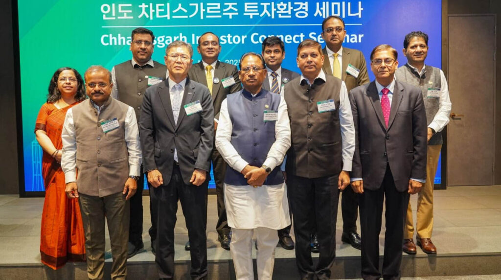 Sai's foreign trip एलजी, सैमसंग, हुंडई के घर दक्षिण कोरिया पहुंचे विष्णुदेव: छत्तीसगढ़ में निवेश का दिया न्योता