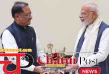 Sai's visit to Delhi पीएम मोदी से मिले सीएम विष्‍णुदेव: छत्‍तीसगढ़ के इस बड़े कार्यक्रम में आने का दिया न्‍योता