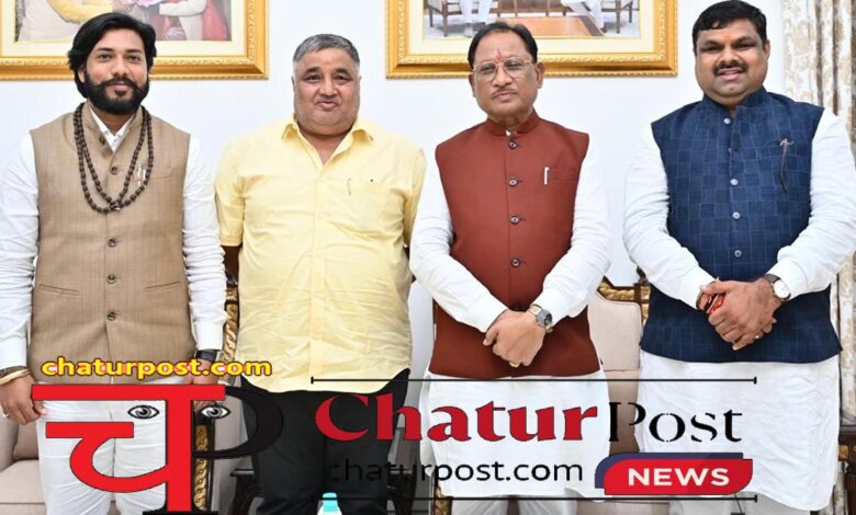 Swearing-in विष्‍णुदेव कैबिनेट का विस्‍तार: गजेंद्र यादव, गुरु खुशवंत और राजेश अग्रवाल बने मंत्री