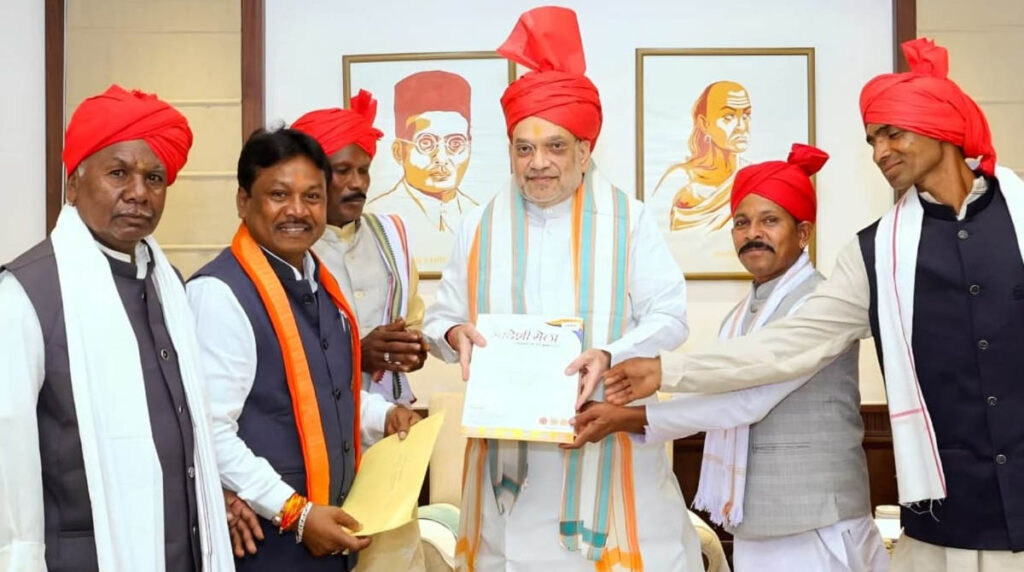 Bastar Dussehra चार अक्टूगबर को बस्त्र आएंगे केंद्रीय गृह मंत्री अमित शाह: बस्ततर सांसद के नेतृत्वद में गए प्रतिनिधिमंडल ने दिया न्योवता