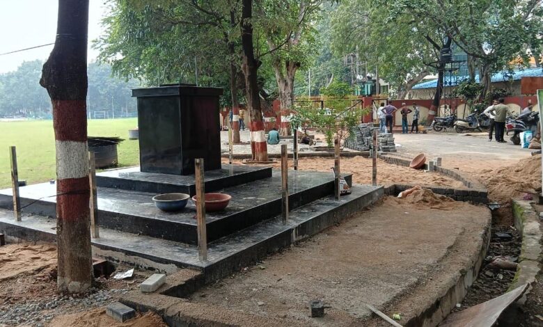 CSPC बिजली मुख्‍यालय में यह किसकी प्रतिमा लगाने की चल रही है तैयारी? तेजी से हो रहा है काम