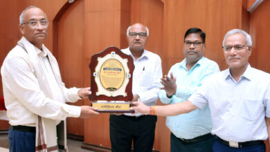 CSPC पावर कंपनी में सेवानिवृत्ति समारोह: जीएम यशोभद्र जैन समेत तीन कर्मियों को दी गई विदाई