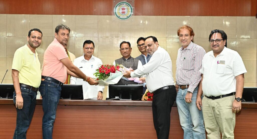 GST Reform उरला इंडस्ट्रीज एसोसिएशन के प्रतिनिधियों ने की CM साय से मुलाकात: जताया आभार