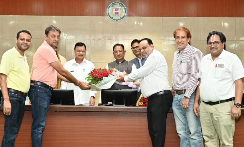 GST Reform उरला इंडस्ट्रीज एसोसिएशन के प्रतिनिधियों ने की CM साय से मुलाकात: जताया आभार