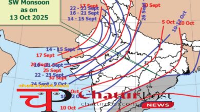Chhattisgarh Weather छत्‍तीसगढ़ से लौट गया मानसून: पेंड्रा में 17 और अंबिकापुर में 18 डिग्री हुआ तापमान