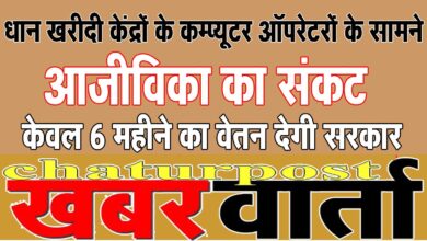 Dhan Kharidi  सरकार की नाइंसाफी से भड़के धान खरीदी केंद्रों के कम्प्यूटर ऑपरेटर: 3 नवंबर से करेंगे आंदोलन  