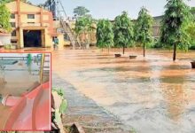 CSPGCL पॉड से हो रहे रिसाव पर प्रबंधन ने नहीं दिया ध्‍यान! एचटीपीपी संयंत्र एरिया के हाइडल परिसर में भरा पानी