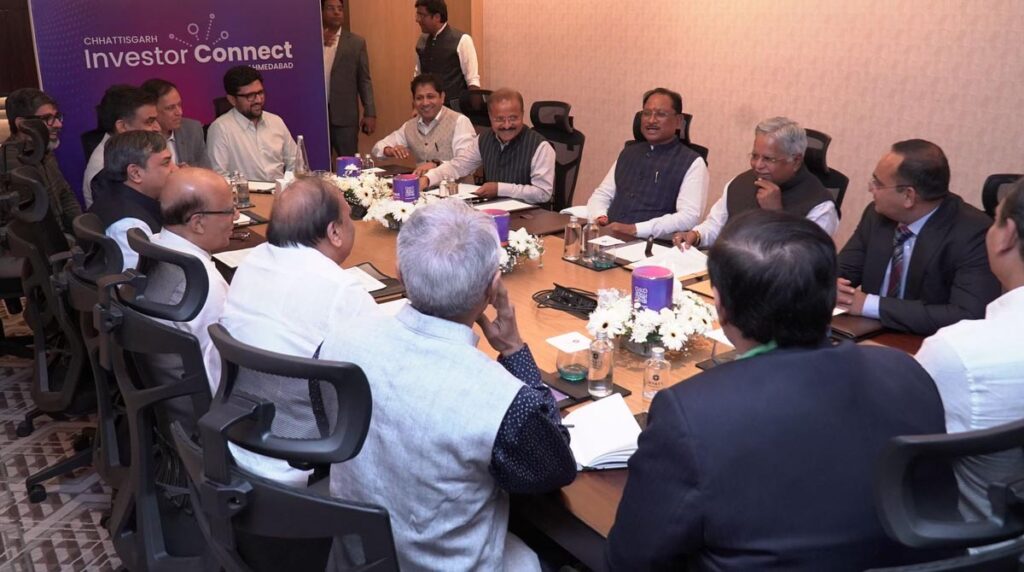 Investor Connect छत्‍तीसगढ़ को गुजरात से मिला 33 हजार करोड़ रुपए के निवेश का प्रस्‍ताव: 14 हजार से ज्‍यादा को मिलेगा रोजगार