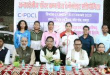 Tennikoite अंतरक्षेत्रीय पॉवर कंपनीज खेल स्पर्धा: टेनिकोइट प्रतियोगिता में यशोदा व अमिता बनीं विजेती