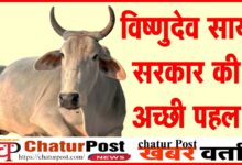 Big News अब पशुओं की भी सम्मान अंतिम विदाई: गोवंश व पशुओं के लिए बनेगा अलग श्मशान: सरकार ने जारी किया निर्देश