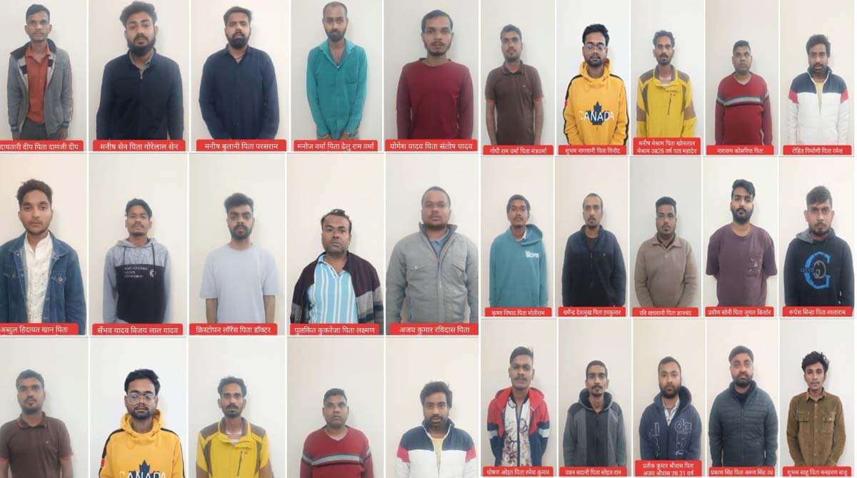 साइबर ठगी में Chhattisgarh के 25 लोग गिरफ्तार: इनके बैंक खातों से हुआ 174.5 करोड़ रुपए ट्रांजेक्शन