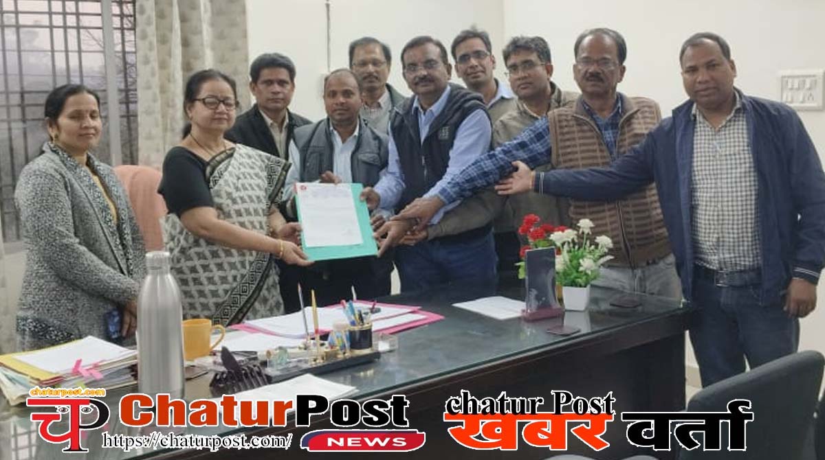 Janta Union रुफ टॉप सोलर प्‍लांट, ओपीएस, वेतन कमेटी समेत इन मांगों को लेकर CSEB जनता यूनियन ने सौंपा ज्ञापन