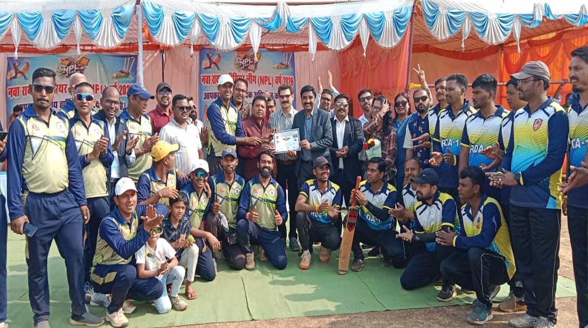 NPL वन विभाग की टीम बनी नवा रायपुर प्रीमियर की विजेता: मनोज और नमन की आक्रामक बल्लेबाजी ने बनाया चैंपियन