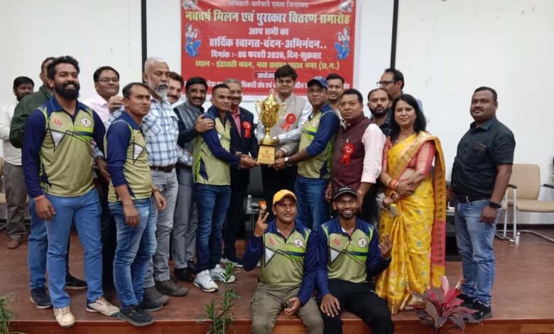 NPL नवा रायपुर प्रीमियर लीग के विजेताओं को भव्य समारोह में किया गया सम्मानित: अफसरों ने की आयोजन की सराहना