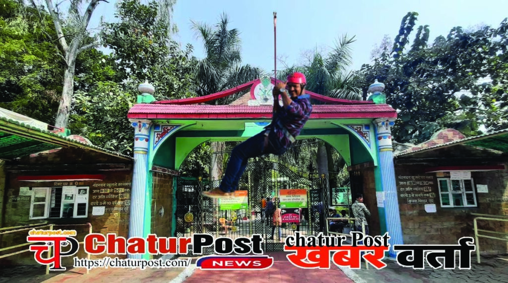 Nandanvan  नंदनवन में 150 फीट जिपलाइन का रोमांच, बोटिंग और मिलेट कैफे से बदलेगा सैर का अंदाज़