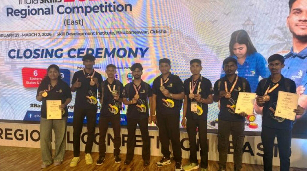 India Skills इंडिया स्किल 2025-26 में छत्तीसगढ़ को मिली ऐतिहासिक सफलता, जीते 12 पदक, सीएम ने दी बधाई