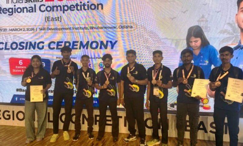India Skills इंडिया स्किल 2025-26 में छत्तीसगढ़ को मिली ऐतिहासिक सफलता, जीते 12 पदक, सीएम ने दी बधाई