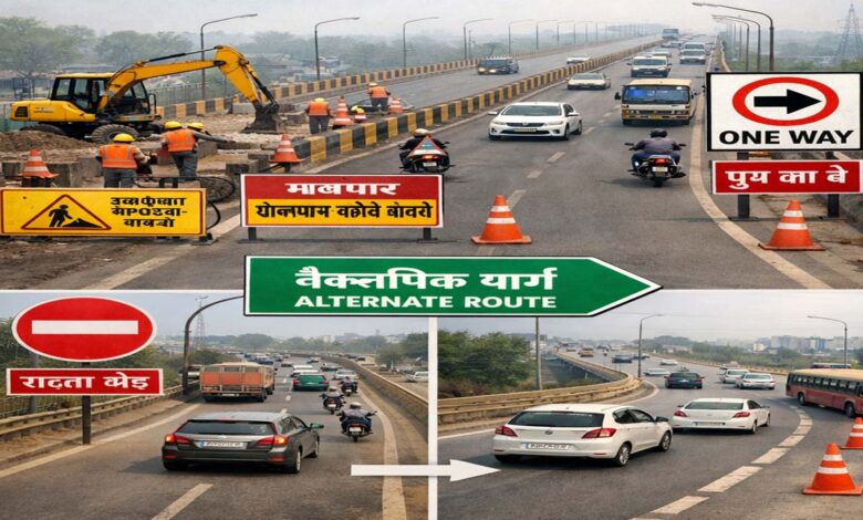 traffic  रायपुर- दुर्ग के लोगों के लिए जरुरी खबर: 1 अप्रैल से बंद हो रहा है खारुन नदी का यह पुल, इन वैकल्पिक रास्‍तों का कर सकते हैं प्रयोग  