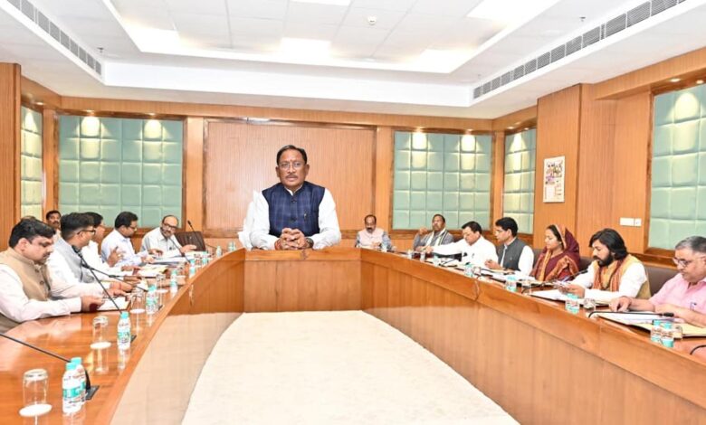 cabinet meeting विष्‍णुदेव कैबिनेट की विधानसभा में बैठक: