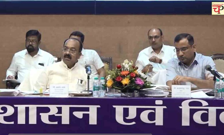 अरुण साव नगर निगम समीक्षा बैठक