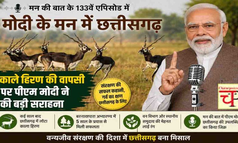 Blackbuck Conservation Chhattisgarh