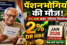 Dearness Relief Hike 2026: केंद्र का तोहफा, पेंशनभोगियों की डीआर में 2% बढ़ोतरी