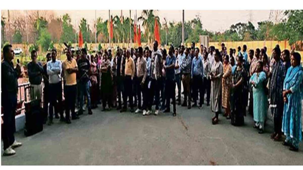 Electricity Workers Protest