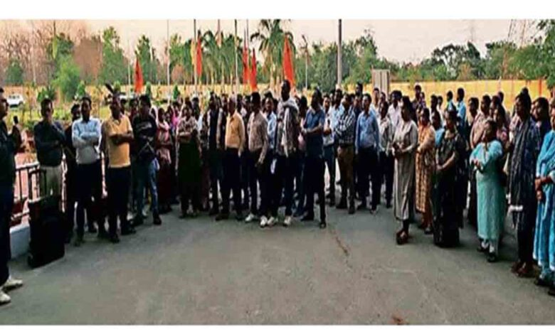 Electricity Workers Protest