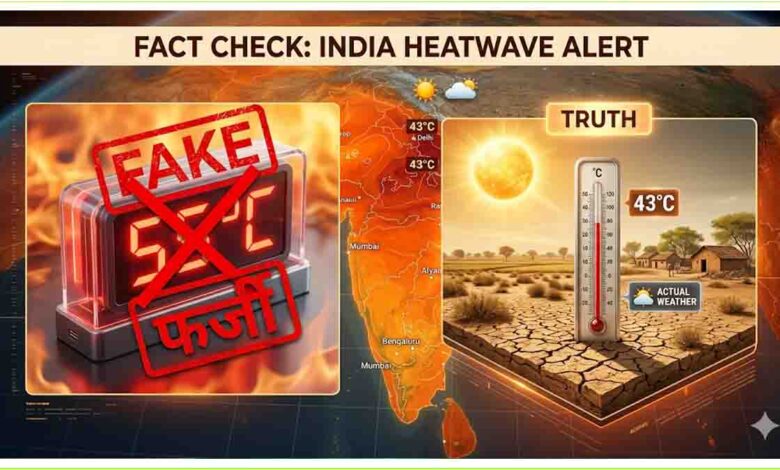 Heatwave India 2026 Fact Check
