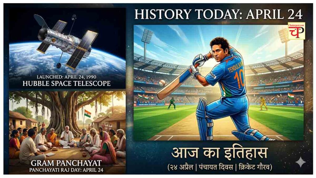 History Today 24 April in Hindi