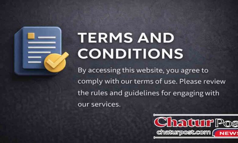 Terms and Conditions