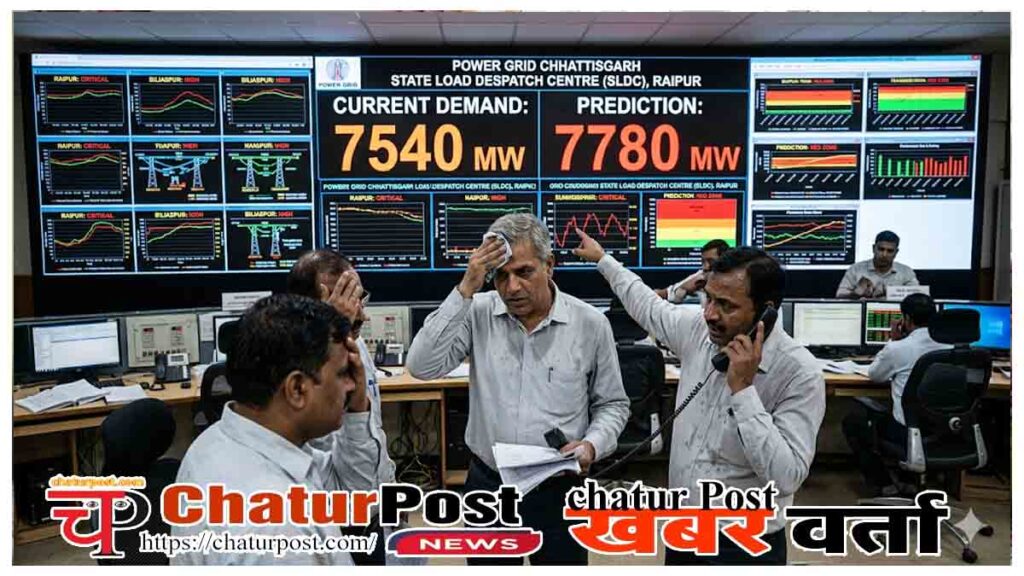 Chhattisgarh Electricity Demand Peak Load Shedding News