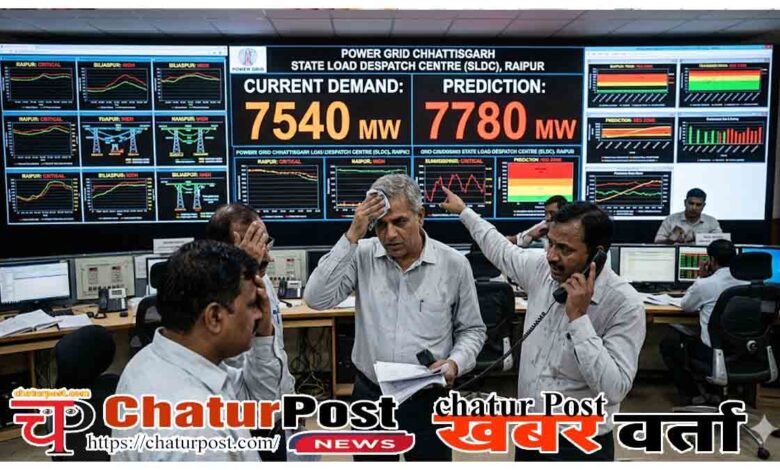 Chhattisgarh Electricity Demand Peak Load Shedding News
