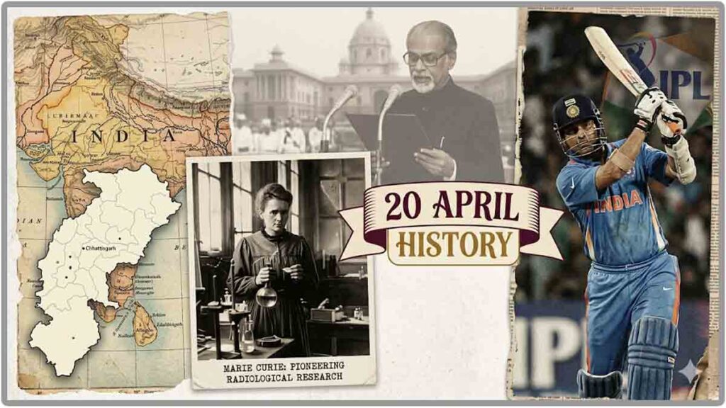 Today in History 20 April - 20