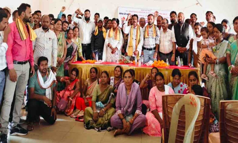 Chhattisgarh Employee Protest