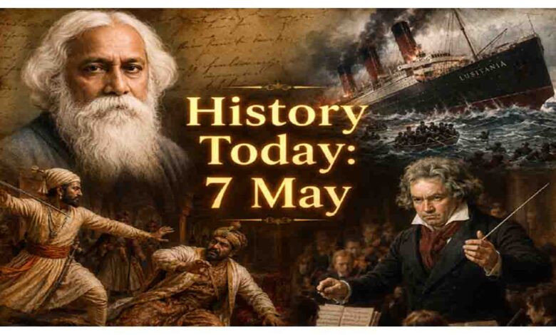 History Today 7 May