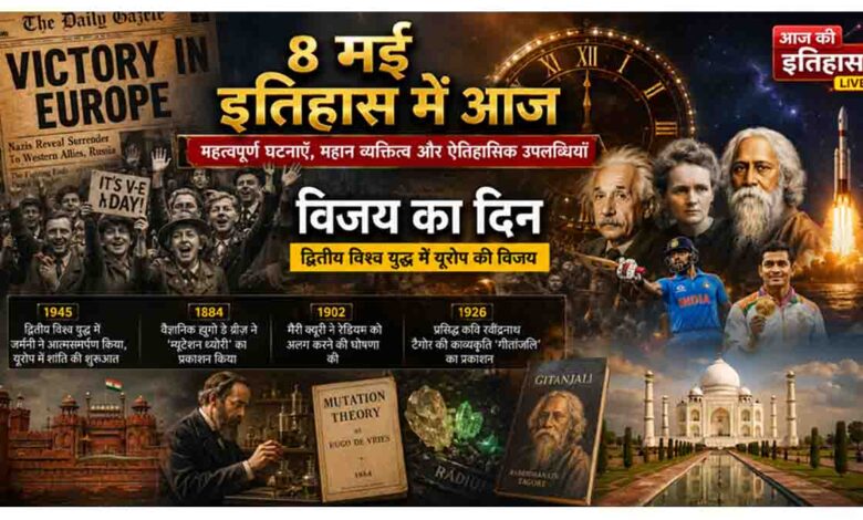 Aaj Ka Itihas 8 May