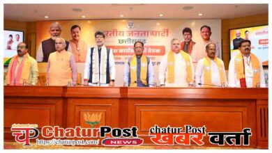 bjp state executive meeting raipur