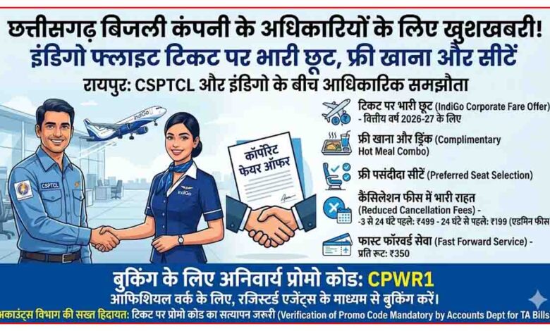 CSPTCL Indigo Corporate Fare