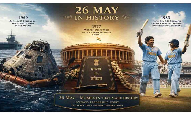 Today in History 26 May