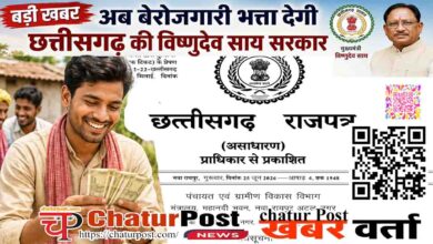 Unemployment Allowance Chhattisgarh