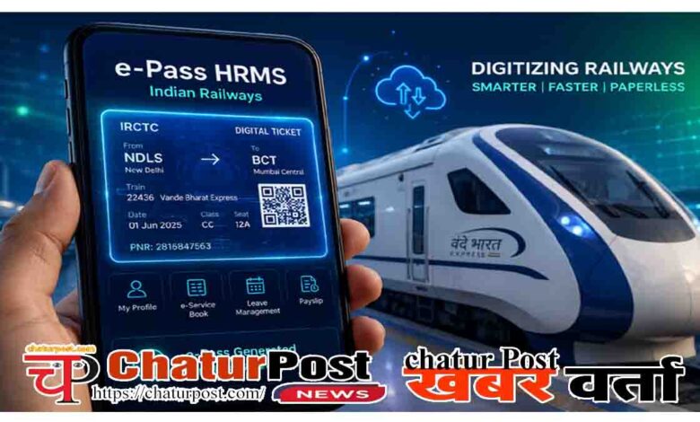 Railway HRMS Pass